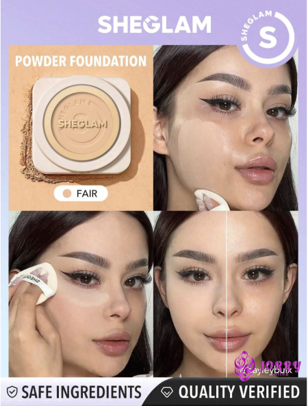 SHEGLAM Skin-Focus High Coverage Powder Foundation